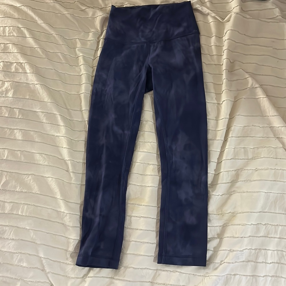 Lululemon wunder train cropped leggings size 2